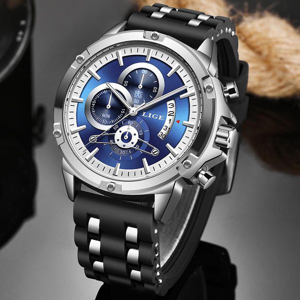 wristwatches lige mens watches waterproof sport wrist watch chronograph quartz military genuine leather relogio masculino, Slivery;brown
wristwatches lige mens watches waterproof sport wrist watch chronograph quartz military genuine leather relogio masculino, Slivery;brown