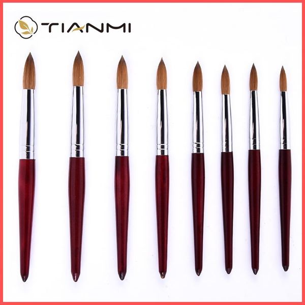 nail brushes acrylic brush wooden handle kolinsky scarlet sable manicure art for uv gel builder tools tianmi, Yellow
nail brushes acrylic brush wooden handle kolinsky scarlet sable manicure art for uv gel builder tools tianmi, Yellow