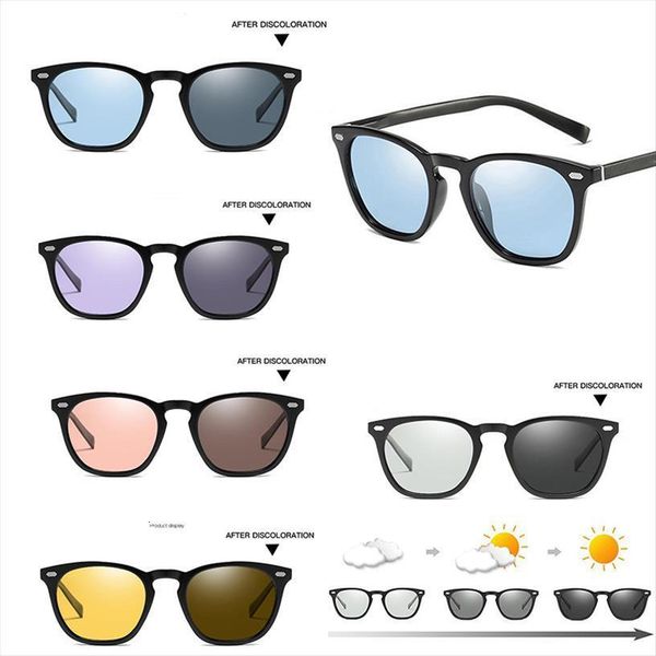 mens womens polarized pchromatic sunglasses blue pink purple yellow transition chameleon lens outdoor driving running glass, White;black
mens womens polarized pchromatic sunglasses blue pink purple yellow transition chameleon lens outdoor driving running glass, White;black