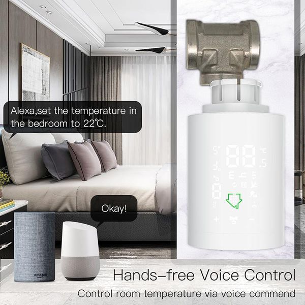 smart home control mini thermostat heater radiator actuator zigbee3.0 programmable controller voice lcd design screen
smart home control mini thermostat heater radiator actuator zigbee3.0 programmable controller voice lcd design screen