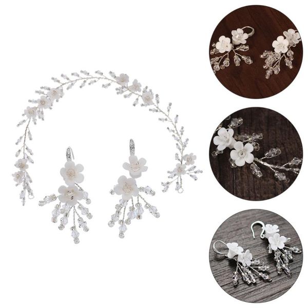 hair clips & barrettes 2pcs bride band earrings and ear decorative jewelry for wedding (white), Golden;silver
hair clips & barrettes 2pcs bride band earrings and ear decorative jewelry for wedding (white), Golden;silver