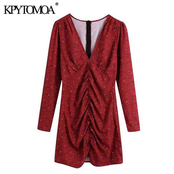 women chic fashion leopard print pleated mini dress puff sleeves back zipper female dresses mujer 210420, White
women chic fashion leopard print pleated mini dress puff sleeves back zipper female dresses mujer 210420, White