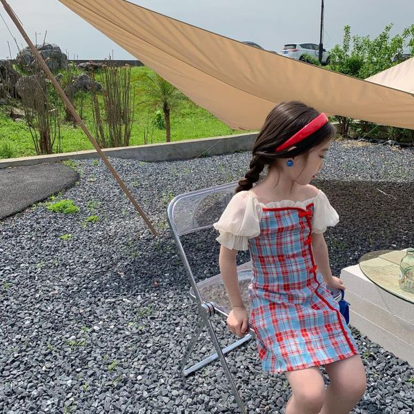girl's dresses summer arrival chinese style short sleeve plaid cheongsam princess dress for cute sweet baby girls, Red;yellow
girl's dresses summer arrival chinese style short sleeve plaid cheongsam princess dress for cute sweet baby girls, Red;yellow