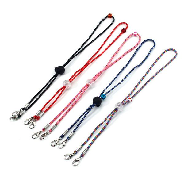 adjustable paracord ropes facemask lanyard versatility anti lost face cover protection holder chain initial heart ear saver chains, Silver
adjustable paracord ropes facemask lanyard versatility anti lost face cover protection holder chain initial heart ear saver chains, Silver