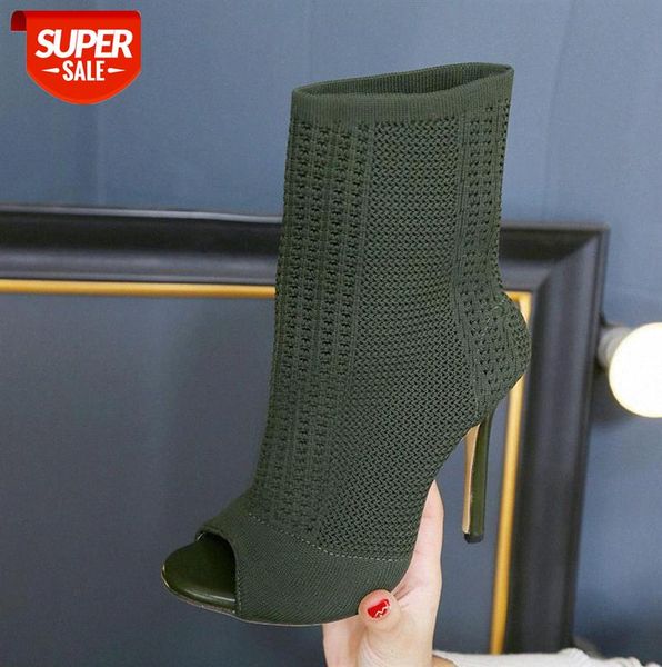 heels boots european and beautiful style cool open toe knitted hollow stilettos 40 #i33t, Black
heels boots european and beautiful style cool open toe knitted hollow stilettos 40 #i33t, Black