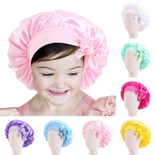 children's round cap candy color cute high elastic streamer satin round hat autumn warm breathable windproof baotou cap, Blue;gray
children's round cap candy color cute high elastic streamer satin round hat autumn warm breathable windproof baotou cap, Blue;gray