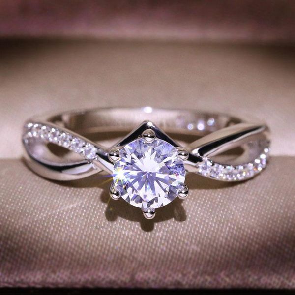 luxury zircon stone ring for women wedding fashion engagement rings promise love valentine's day gifts, Slivery;golden
luxury zircon stone ring for women wedding fashion engagement rings promise love valentine's day gifts, Slivery;golden