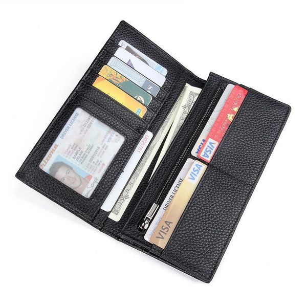 wallets men genuine leather wallet coin purse vintage long perse solid card holder clutch carteira hombre for male, Red;black
wallets men genuine leather wallet coin purse vintage long perse solid card holder clutch carteira hombre for male, Red;black