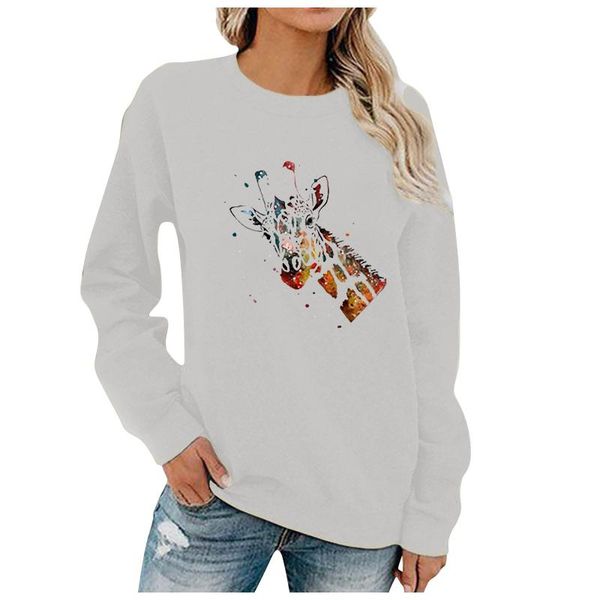 women's hoodies & sweatshirts grophic printing women autumn winter long sleeve sweatshirt casual o-neck solid color plus size woman clo, Black
women's hoodies & sweatshirts grophic printing women autumn winter long sleeve sweatshirt casual o-neck solid color plus size woman clo, Black