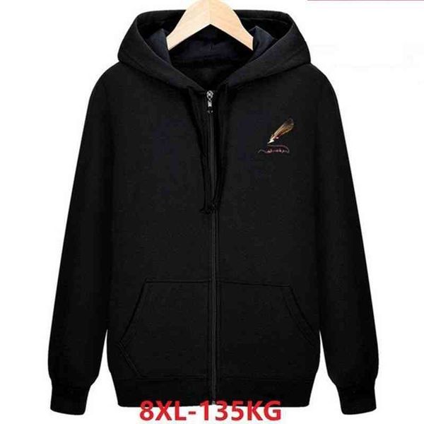 men's hoodie zipper, black casual thick et, large, 5xl, 6xl, 7xl, 8xl, autumn and winter
men's hoodie zipper, black casual thick et, large, 5xl, 6xl, 7xl, 8xl, autumn and winter