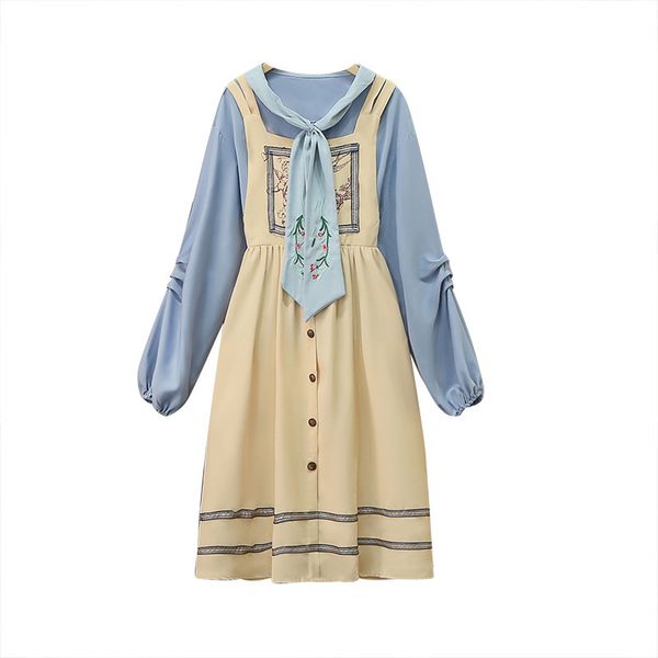 factory9c69 spring big fat size style women's sister's new two piece dress, Black;gray
factory9c69 spring big fat size style women's sister's new two piece dress, Black;gray