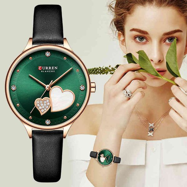 curren fashion women watches brand luxury leather dress quartz watch women waterproof bracelet girl clock relogio feminino 210517, Slivery;brown
curren fashion women watches brand luxury leather dress quartz watch women waterproof bracelet girl clock relogio feminino 210517, Slivery;brown