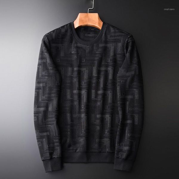 men's hoodies & sweatshirts 2021 geometric jacquard mens luxury round collar spring and autumn sweatshirt male slim fit casual, Black
men's hoodies & sweatshirts 2021 geometric jacquard mens luxury round collar spring and autumn sweatshirt male slim fit casual, Black