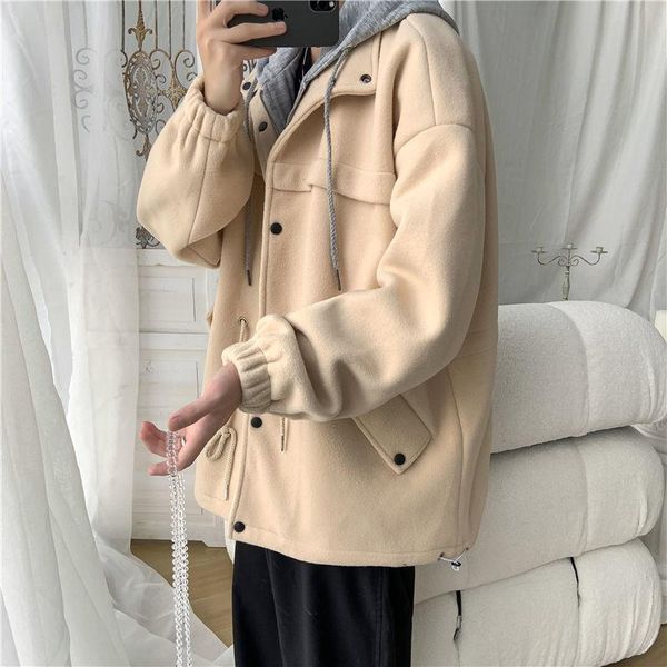 men's jackets neploah 2021 autumn solid casual hooded jacket coat for men streetwear outerwears warm male coats fake two, Black;brown
men's jackets neploah 2021 autumn solid casual hooded jacket coat for men streetwear outerwears warm male coats fake two, Black;brown