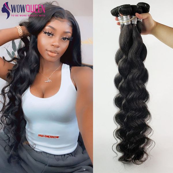 32 34 36 40 inchs body wave bundles wowqueen 30 inch bundles remy human hair bundles braizlian hair weave, Black
32 34 36 40 inchs body wave bundles wowqueen 30 inch bundles remy human hair bundles braizlian hair weave, Black
