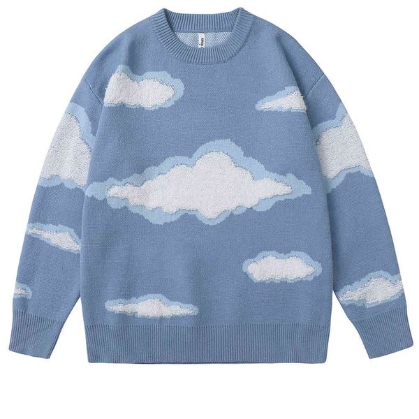 casual knitwear hip hop sweaters men cloud embroidery patchwork pullover winter sweater fashion knit streetwear sweatshirts, White;black
casual knitwear hip hop sweaters men cloud embroidery patchwork pullover winter sweater fashion knit streetwear sweatshirts, White;black
