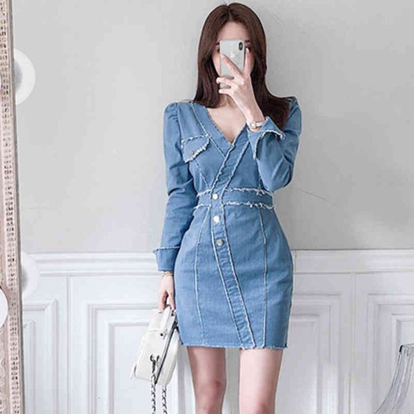 dresses spring ol pencil denim fashion v-neck vintage club party office es elegant korean sheath bodycon vestidos, Black;gray
dresses spring ol pencil denim fashion v-neck vintage club party office es elegant korean sheath bodycon vestidos, Black;gray