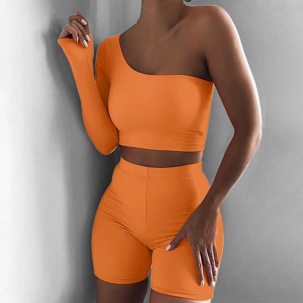solid asymmetrical two piece sets women tracksuit crop +elastic bike shorts sporty matching suits casual female outfit women's tracksui, Gray
solid asymmetrical two piece sets women tracksuit crop +elastic bike shorts sporty matching suits casual female outfit women's tracksui, Gray