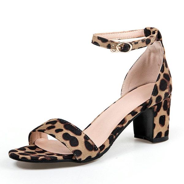 women mid heel sandals open toe leopard ankle strap animal print summer shoes casual size 33-44, Black
women mid heel sandals open toe leopard ankle strap animal print summer shoes casual size 33-44, Black