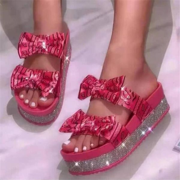 slippers women's 2021 summer platform womens sandals fashion rhinestone bow open-toe large size sandal women slides, Black
slippers women's 2021 summer platform womens sandals fashion rhinestone bow open-toe large size sandal women slides, Black