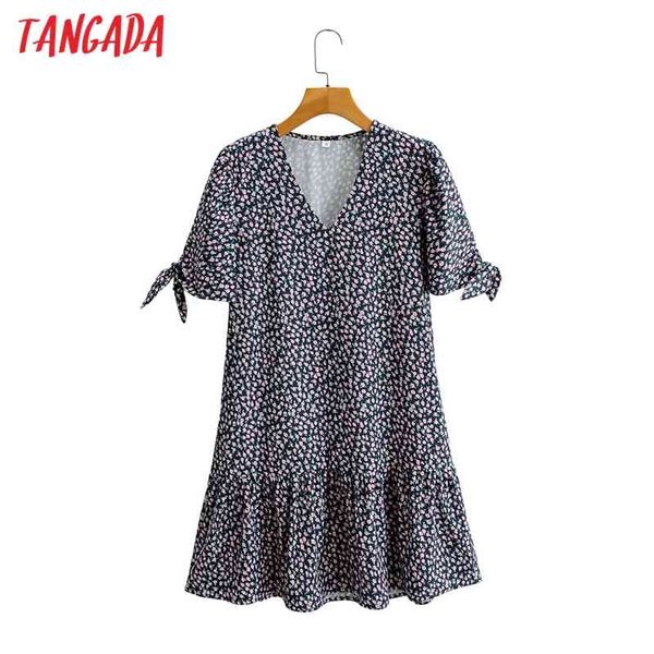 women flowers print v neck bow short sleeve ladies loose mini dress sy253 210416, Black;gray
women flowers print v neck bow short sleeve ladies loose mini dress sy253 210416, Black;gray