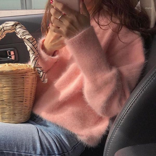 women's sweaters korean autumn solid mohair basic fashion sweater ol long sleeve sweet sueter mujer knit pullovers 79084, White;black
women's sweaters korean autumn solid mohair basic fashion sweater ol long sleeve sweet sueter mujer knit pullovers 79084, White;black