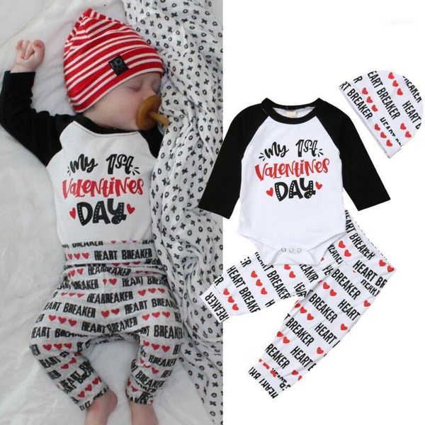 born baby boy girl my 1st valentines day infant clothes long sleeve pants beanie kids 3pcs outfit set tracksuit holiday1, White
born baby boy girl my 1st valentines day infant clothes long sleeve pants beanie kids 3pcs outfit set tracksuit holiday1, White