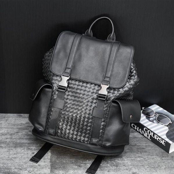 factory wholesale men leather shoulder bag outdoor sports leisure travel backpack hand-woven simple and versatile fashion backpacks street t
factory wholesale men leather shoulder bag outdoor sports leisure travel backpack hand-woven simple and versatile fashion backpacks street t