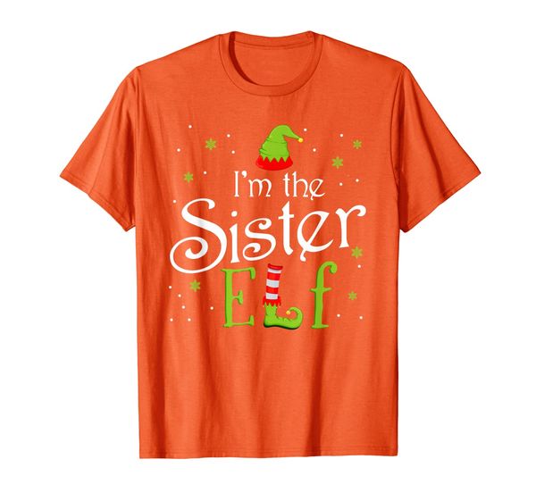 i'm the sister elf funny group matching family xmas gift t-shirt, White;black
i'm the sister elf funny group matching family xmas gift t-shirt, White;black
