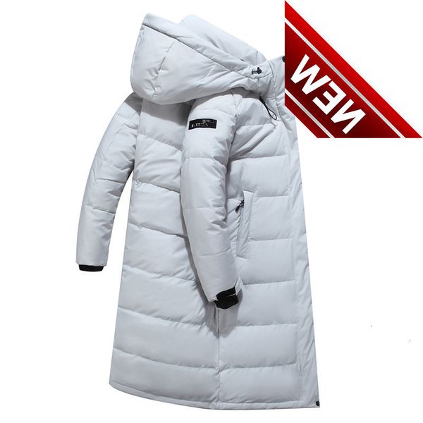 90% white duck down jacket men hooded thick windproof waterproof long coat russia winter -30 degree male parkas, Black
90% white duck down jacket men hooded thick windproof waterproof long coat russia winter -30 degree male parkas, Black