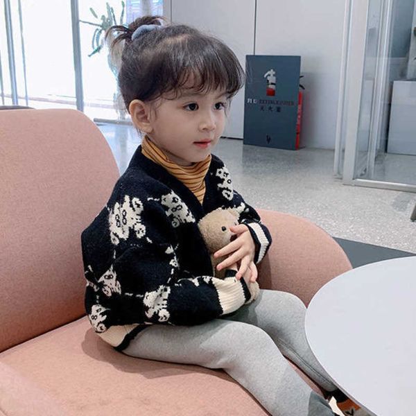 2021 spring autumn girls black bear cardigan sweater clothes kids cute children's coats outerwear jackets clothing fashion y1024, Blue
2021 spring autumn girls black bear cardigan sweater clothes kids cute children's coats outerwear jackets clothing fashion y1024, Blue