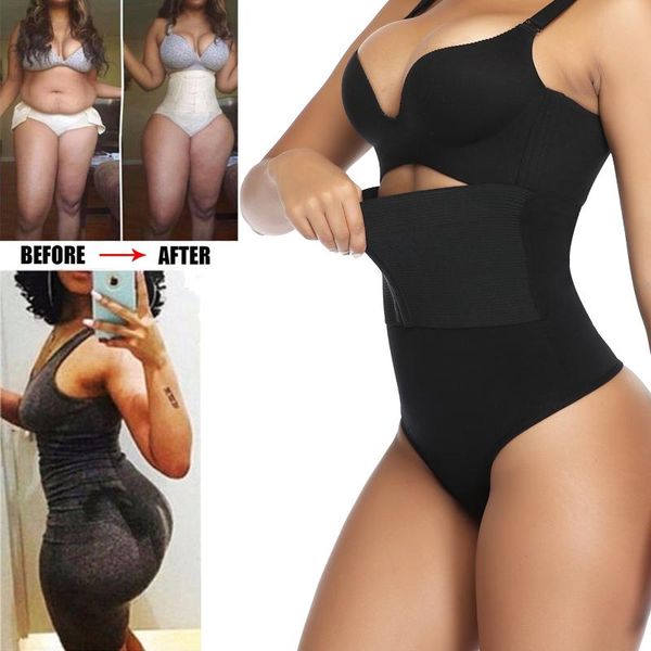 women's shapers women high waist body shaper thong underwear trainer corset compression tummy hip control panties faja shapewear, Black;white
women's shapers women high waist body shaper thong underwear trainer corset compression tummy hip control panties faja shapewear, Black;white