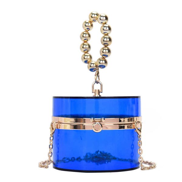 2021 women's bag fashion acrylic transparent cylindrical gold bead handbag lock makeup box dinner bag
2021 women's bag fashion acrylic transparent cylindrical gold bead handbag lock makeup box dinner bag