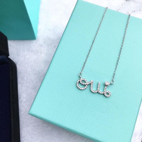 chains the 925 sterling silver women's necklace fashion classic oui letter pendant charm jewelry
chains the 925 sterling silver women's necklace fashion classic oui letter pendant charm jewelry