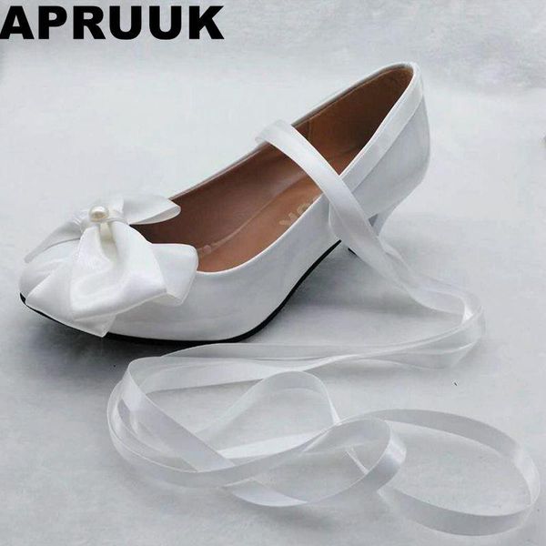 dress shoes middle heel white butterfly-knot wedding bride fashion handmade plus size satin riband belt bridal pumps, Black
dress shoes middle heel white butterfly-knot wedding bride fashion handmade plus size satin riband belt bridal pumps, Black