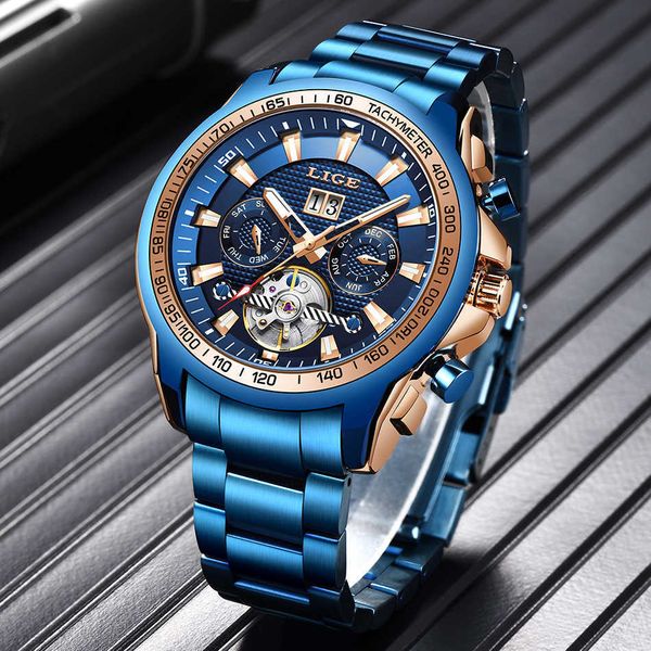 lige automatic mechanical watch men luxury man wrist watches wristwatch waterproof skeleton male clock men relogio masculino 210527, Slivery;brown
lige automatic mechanical watch men luxury man wrist watches wristwatch waterproof skeleton male clock men relogio masculino 210527, Slivery;brown