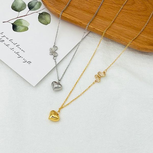 pendant necklaces heart gold silver color butterfly necklace female shiny crystal clavicle chain fashion design jewelry party gift
pendant necklaces heart gold silver color butterfly necklace female shiny crystal clavicle chain fashion design jewelry party gift