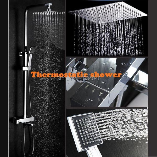 bathroom shower10 inch air pressurize rainfall shower head and thermostatic mixer automatic faucet set sets
bathroom shower10 inch air pressurize rainfall shower head and thermostatic mixer automatic faucet set sets