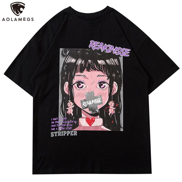 men's polos aolamegs t-shirt of the japanese anime men girl painting printed tataku t-shirts large size high street harajuku streetwea, White;black
men's polos aolamegs t-shirt of the japanese anime men girl painting printed tataku t-shirts large size high street harajuku streetwea, White;black