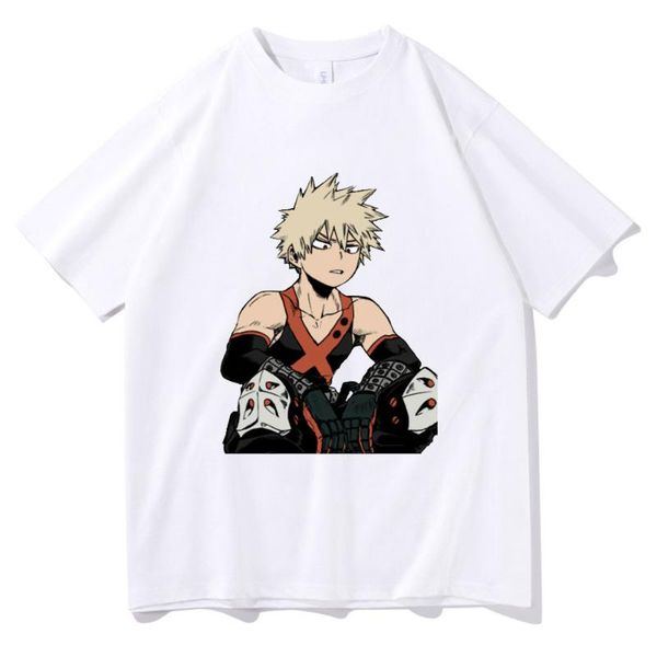 running jerseys my hero academia men women t-shirt japanese anime bakugou katsuki print t shirt streetwear loose hip hop short sleeve, Black;blue
running jerseys my hero academia men women t-shirt japanese anime bakugou katsuki print t shirt streetwear loose hip hop short sleeve, Black;blue