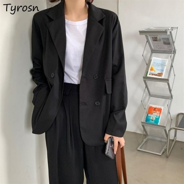 women's suits & blazers long sleeve women black office lady elegant outerwear loose fashion design daily spring harajuku solid simple c, White;black
women's suits & blazers long sleeve women black office lady elegant outerwear loose fashion design daily spring harajuku solid simple c, White;black