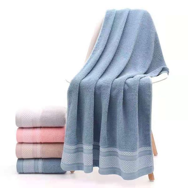 towel 70x140cm bath thickened cotton bamboo fiber absorbent fast drying men and women household textiles
towel 70x140cm bath thickened cotton bamboo fiber absorbent fast drying men and women household textiles