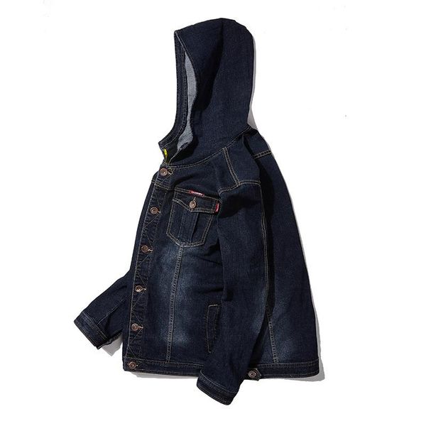 oversized men's elastic slim hooded denim jacket fashionable fattening overcoat fashion brand loose jackets, Black;brown
oversized men's elastic slim hooded denim jacket fashionable fattening overcoat fashion brand loose jackets, Black;brown