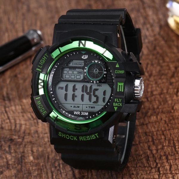 wristwatches business sports electronic watch men's waterproof luminous digital casual, Slivery;brown
wristwatches business sports electronic watch men's waterproof luminous digital casual, Slivery;brown