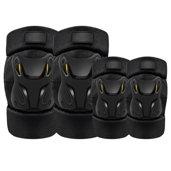 4pcs/set protective gear set cycling knee pads elbow protector roller skating rock climbing safety &, Black;gray
4pcs/set protective gear set cycling knee pads elbow protector roller skating rock climbing safety &, Black;gray
