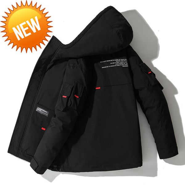 japanese winter hooded down jacket men black windbreaker zipper coat multiple pockets casual outwear street fashion clothing
japanese winter hooded down jacket men black windbreaker zipper coat multiple pockets casual outwear street fashion clothing