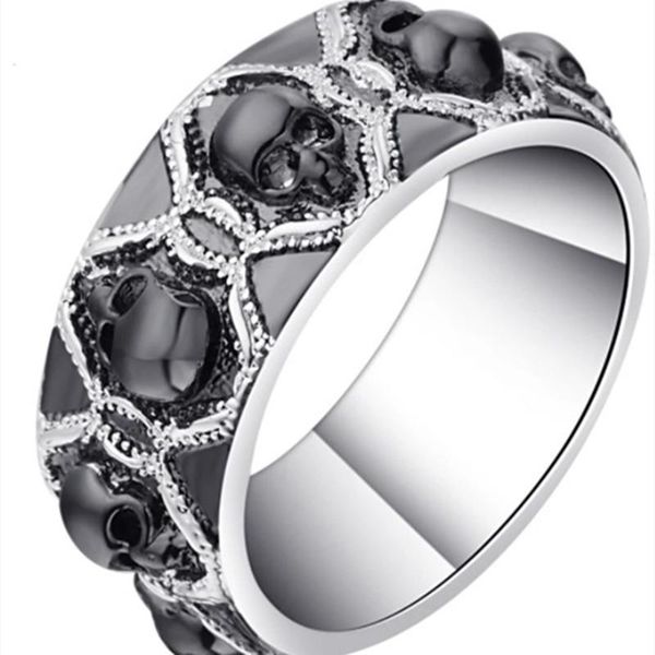 cluster rings the latest explosion of personality punk style skull men's and women's universal ring, large quantity can be wholesa, Golden;silver
cluster rings the latest explosion of personality punk style skull men's and women's universal ring, large quantity can be wholesa, Golden;silver