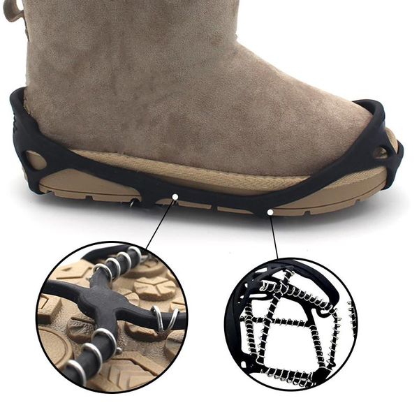 cords, slings and webbing 1 pair crampons ice grip snow route camping outdoor mountaineering non-slip claw anti-slip shoe cover #b
cords, slings and webbing 1 pair crampons ice grip snow route camping outdoor mountaineering non-slip claw anti-slip shoe cover #b
