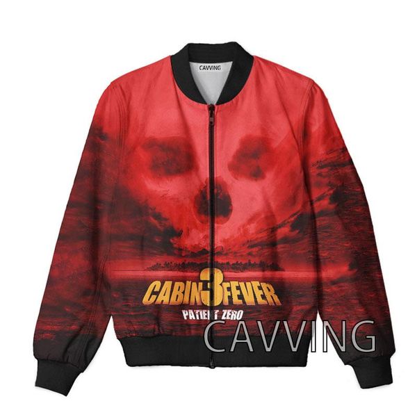 men's jackets cavving 3d printed movie cabin fever zipper bomber men overcoat mens coat zip up for women/men, Black;brown
men's jackets cavving 3d printed movie cabin fever zipper bomber men overcoat mens coat zip up for women/men, Black;brown