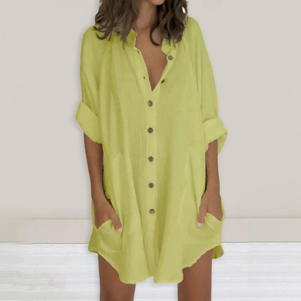 casual dresses shirt dress women autumn single breasted cotton blend irregular hem long sleeve v neck pockets streetwear 3xl, Black;gray
casual dresses shirt dress women autumn single breasted cotton blend irregular hem long sleeve v neck pockets streetwear 3xl, Black;gray